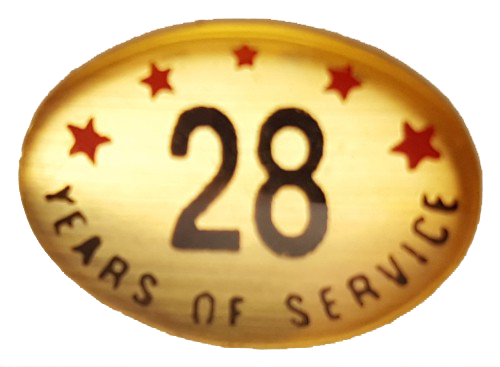28 Years Self Adhesive Years of Service