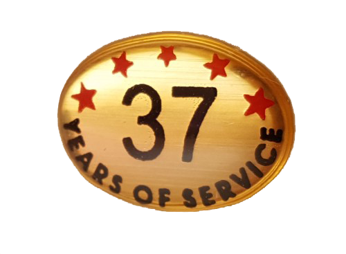 37 Years Self Adhesive Years of Service