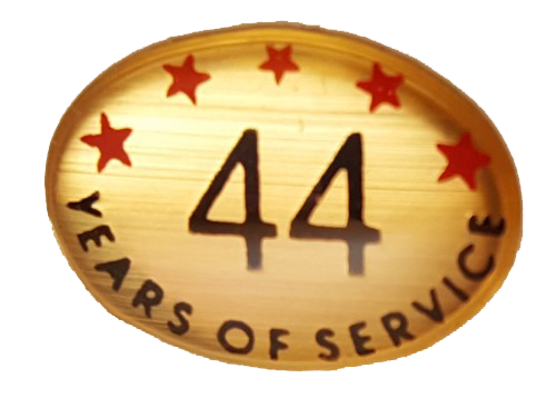 44 Years Self Adhesive Years of Service