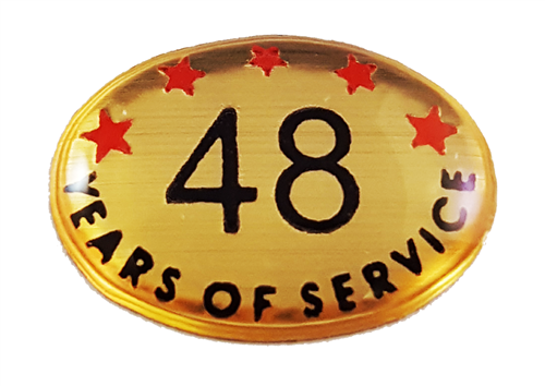 48 Years Self Adhesive Years of Service